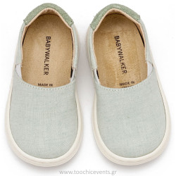 Υφασμάτινa Loafers BS3089 Μέντα